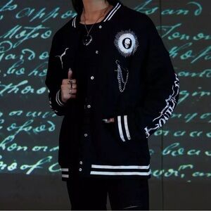 Death Note‎ Ryuk Varsity Jacket Hot Topic